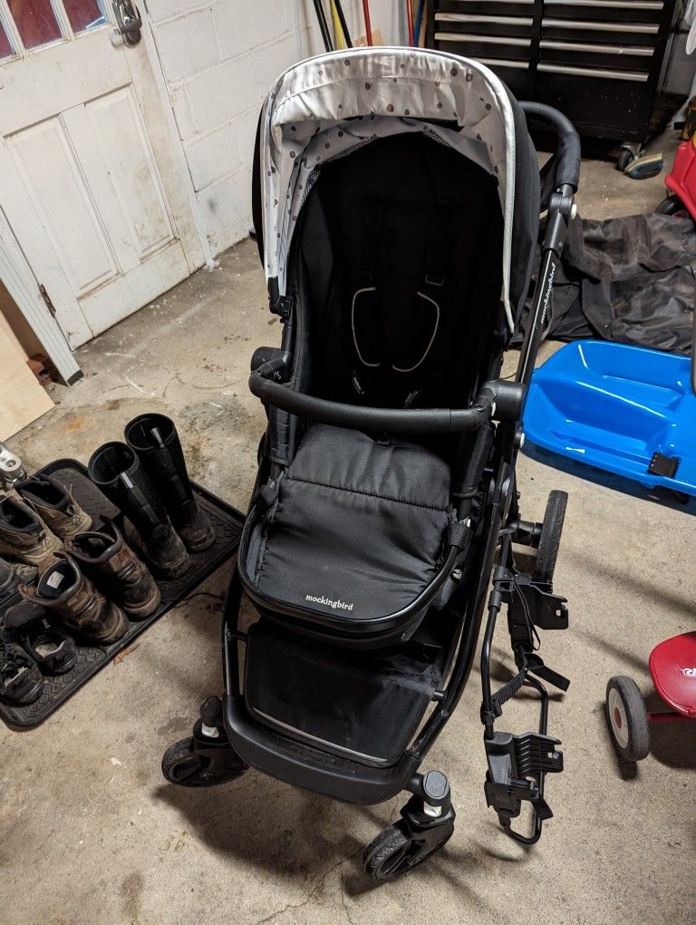 Mockingbird Single To Double Stroller 