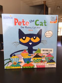  Pete the Cat Missing Cupcakes Board Game from