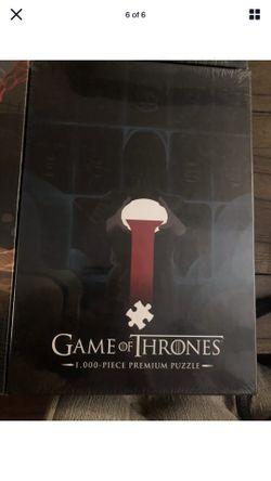 Game of thrones lot of 6 puzzles