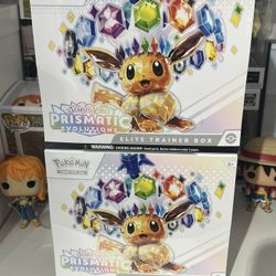 Pokemon Prismatic Evolutions Elite Trainer Box ETB