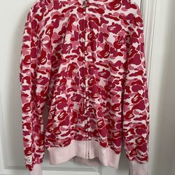 pink shark bape hoodie abc camo