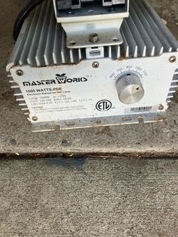 MasterWorks 1000W Electronic HID Ballast
