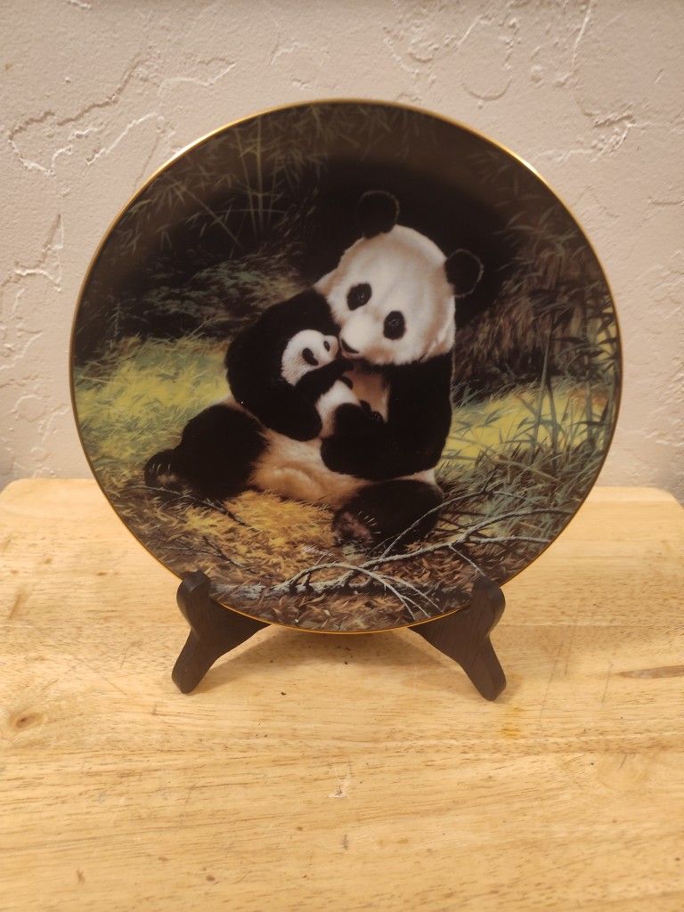 Will Nelson "The Panda" Collectors Plate