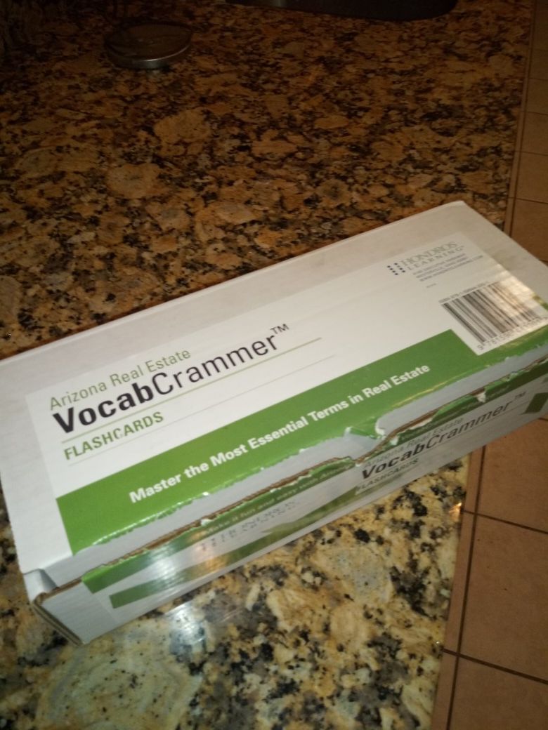 Asreb Arizona real estate vocab crammer flashcards