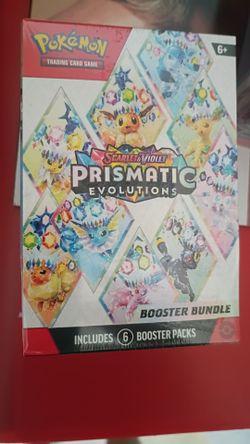 Pokémon TCG Scarlet & Violet Prismatic Evolutions Booster Bundle