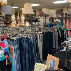Racks Of Women’s & Men’s Clothing