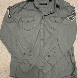 Indigo Star Long Sleeve Size 10/12 Med