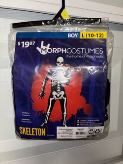 Skeleton costume, Child Large (10-12)