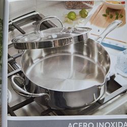 SARTEN DE 11" DE ACERO INOXIDABLE TRI PLY PRINCESS HOUSE 🌻 🌾 