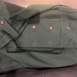 Forest Green Pea Coat