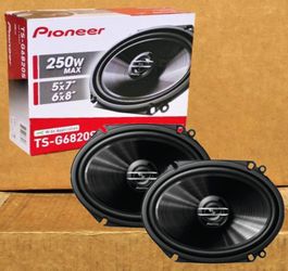Pioneer Car Speakers 6x8" 2-Way Coaxial Speaker System 250 Watts TS-G6820S 🚨 Payment Options Available 🚨 No Credit Needed 🚨