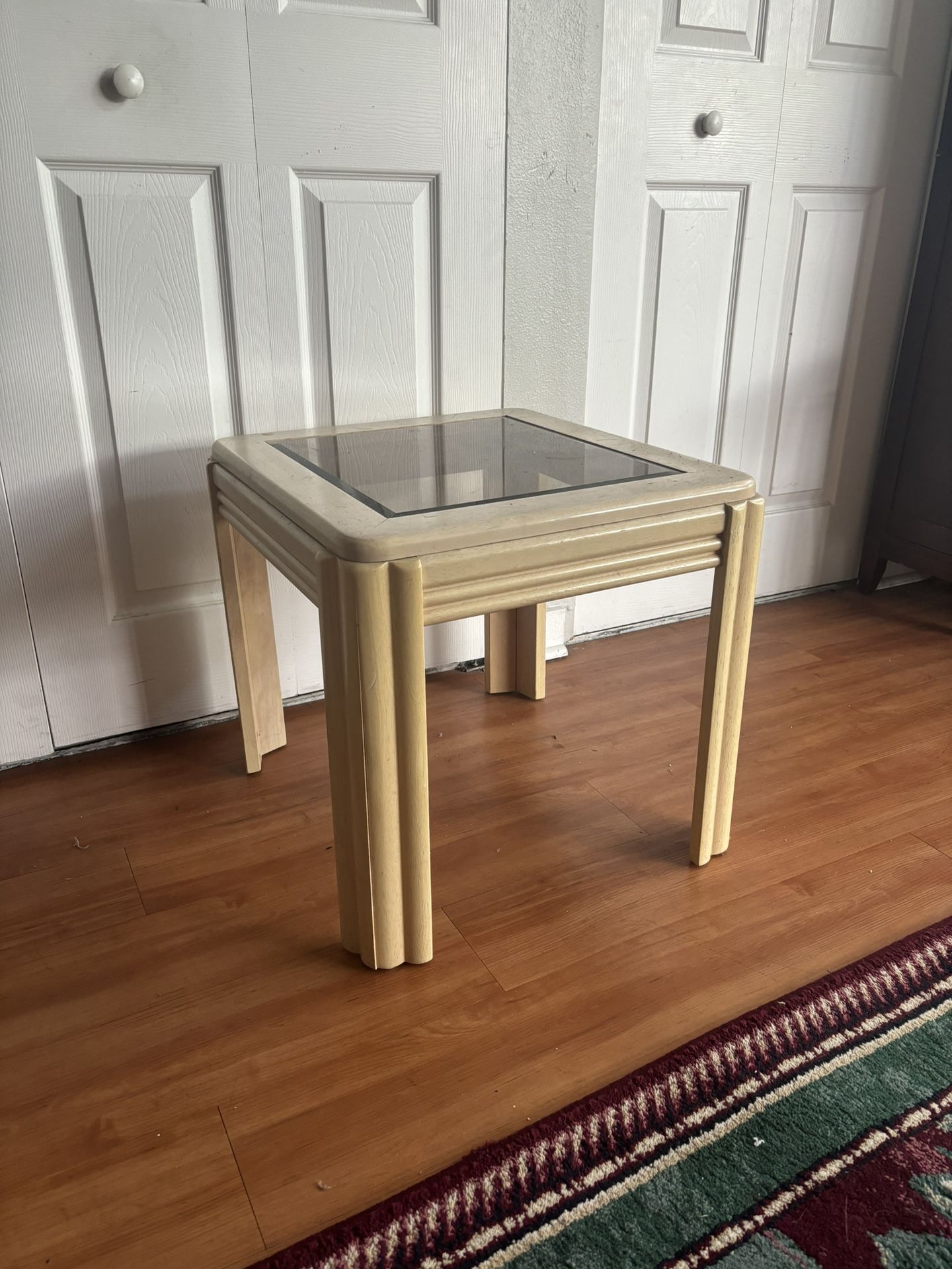 Side Glass Table