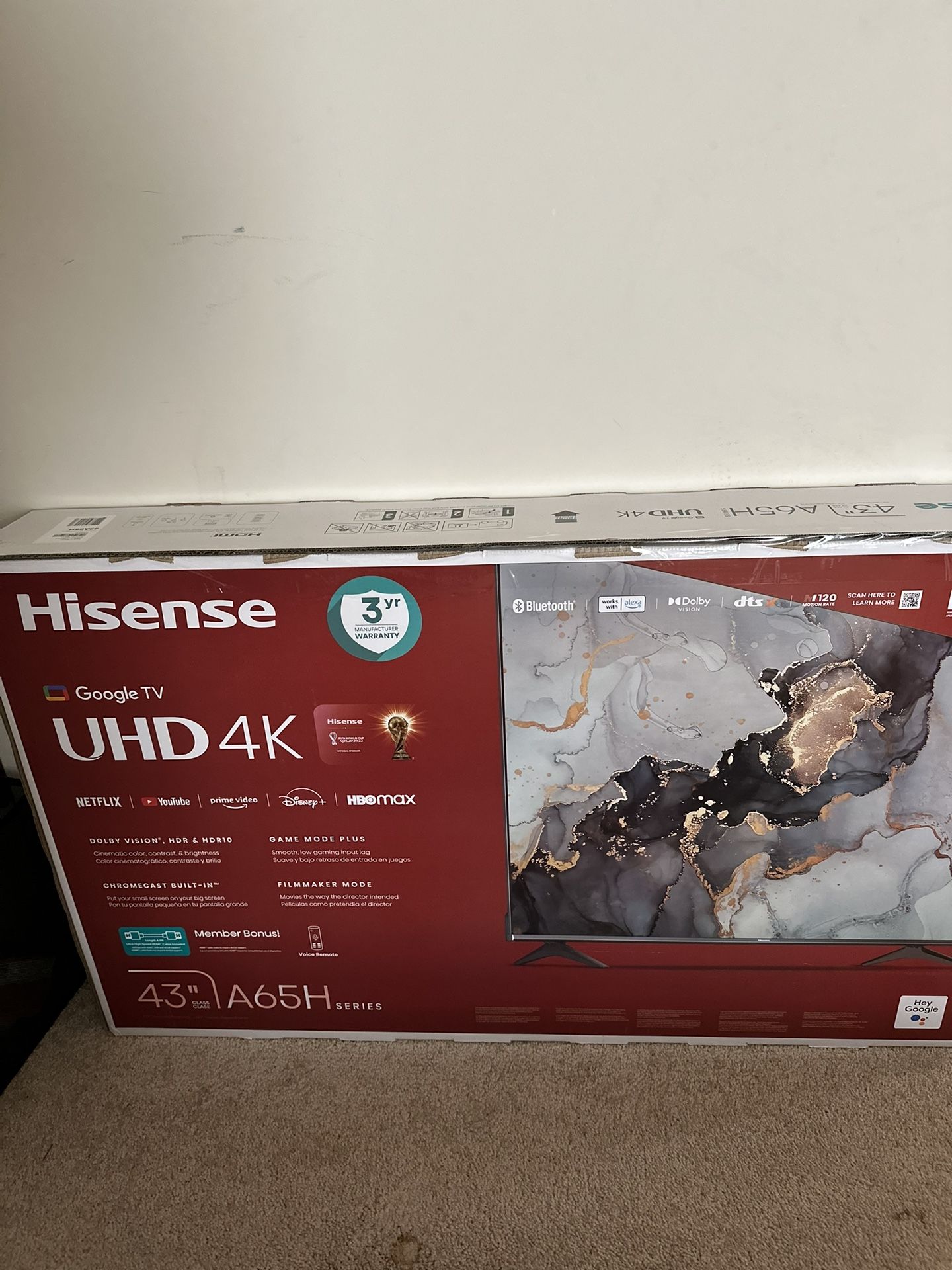 Hisense Google Tv 43 Inches
