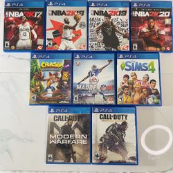 PS4 Games Bundle – 9 Games Total (Great Condition!)