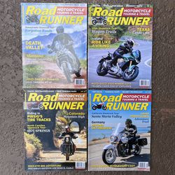 4 Brand new Road Runner magazines