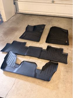 Weathertech Laser Fit Floor Mat Complete Set for 4th Gen Acura MDX
