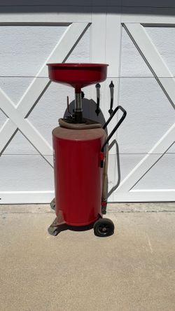 Pittsburgh 20 gallon oil lift drain like new