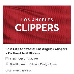 LA Clippers vs Portland Blazers Thumbnail