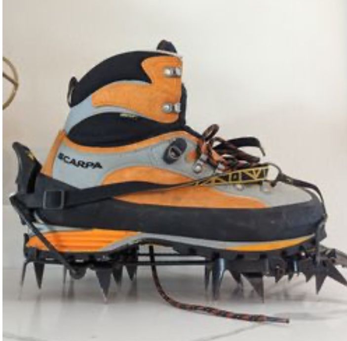 Scarpa Triolet GTX w/ Charlet Moser Crampons- Size 11.5