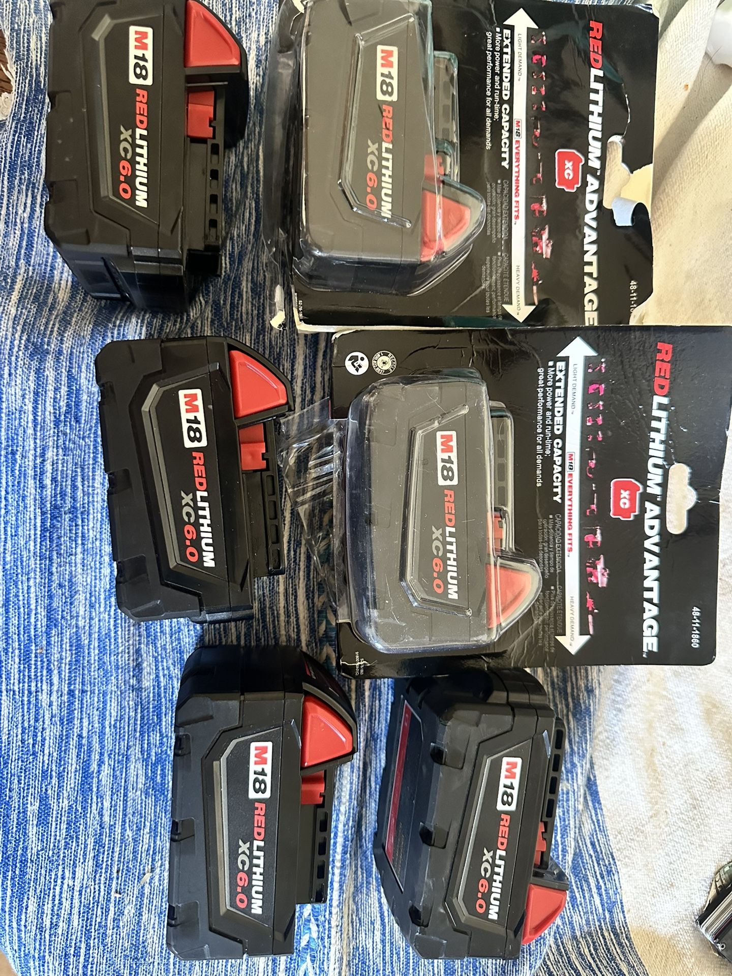 Milwaukee batteries
