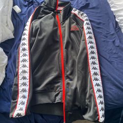KAPPA jacket Black Red White