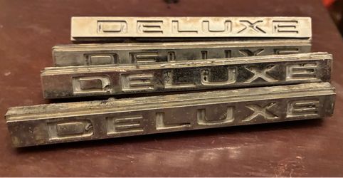 Deluxe emblem 71-72 Chevy truck