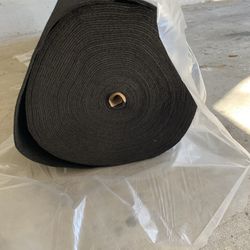 Black Indoor Outdoor Event Carpet  Full Roll