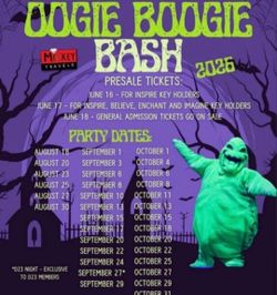 Oogie boogie bash