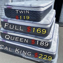 Ck Bamboo Plush Comfort Europillow Top 12inch Mattress!!