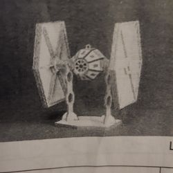 Lazer Wood Model TIE Fighter