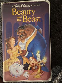Beauty And The Beast Classic Black Diamond VHS 