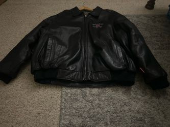 Ecko Unltd leather reversible jacket