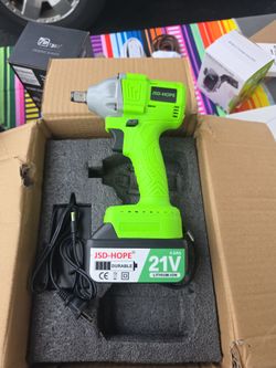 JSD-HOPE 21V Cordless Brushless Impact Wrench