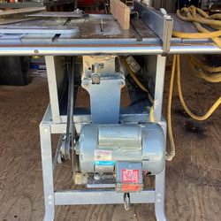 10” Rockwell contractors saw