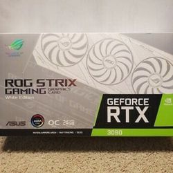 ASUS ROG Strix GeForce RTX 3090 White OC 🔥 Brand New ⚡ 