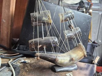 Miniature plastic sail ⛵️