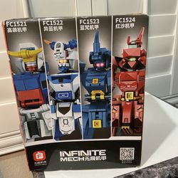 Forage Block Infinite Mech Set Of 4 