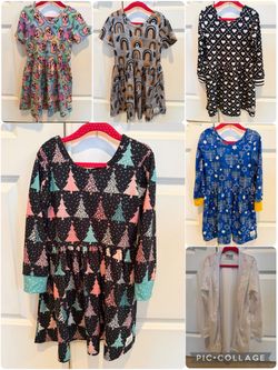 Girls Holiday dresses Size 6/7