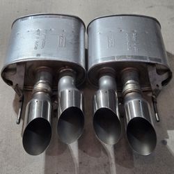 2025 Ford Mustang GT Active Performance Muffler - 5.0L V8 