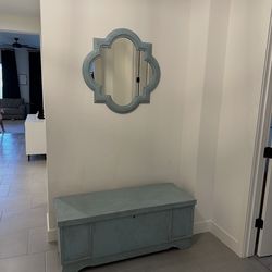 Cedar Chest and Mirror