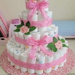 Baby Diaper Cake