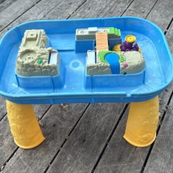 Blue Kids You Sand Water Play area Yellow Legs 