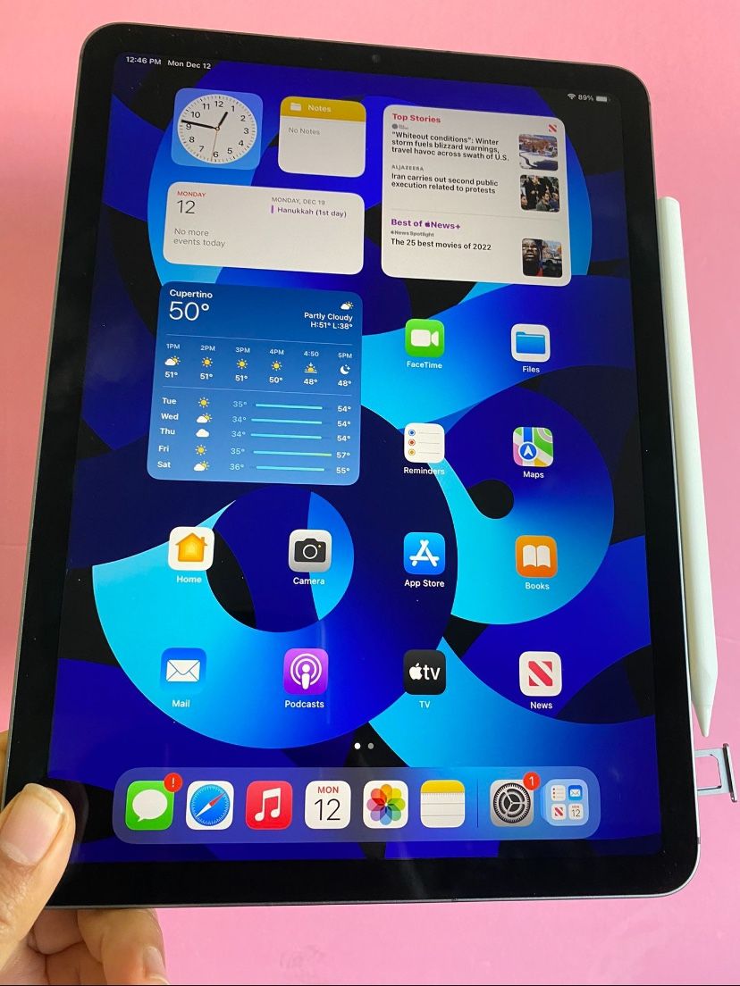 iPad Air 10.9 第5世代 Cellular M1 2022 Apple 2022 10.9-inch iPad Air 5th Gen, Wi-Fi + 5G Cellular