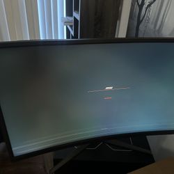 MSI G27C2 27” Curved Monitor 1 144hz Refresh Rate