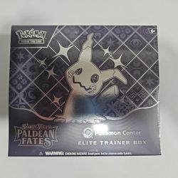 Paldean Fates Elite Trainer Box