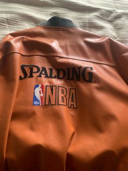 NBA Leather coat