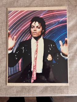 Michael Jackson during the Victory Tour era (circa 1984).