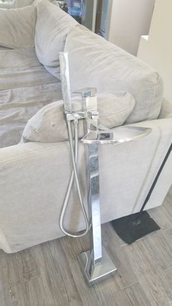 NEW Floor standing waterfall faucet for tub or Jacuzzi.