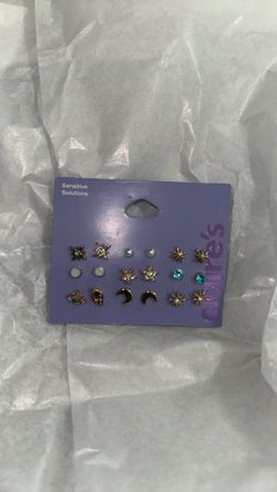 Earrings, set of 9- New