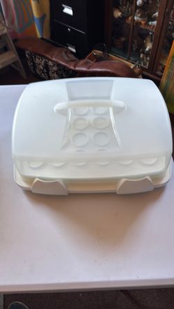 Wilton cupcake or cake container